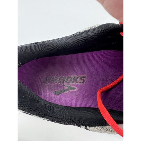 Brooks Sneakers Womens Size 7.5‎ Launch 6 Gray Black 1202851B027 Running Walk - Picture 4 of 11